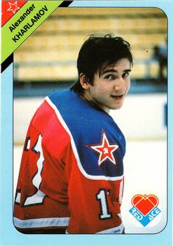 1992 Red Ace Russian Hockey Stars #17 Alexander Kharlamov Front