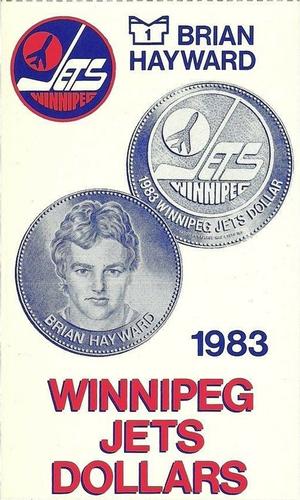 1983 Winnipeg Jets Dollars #H12 Brian Hayward Front