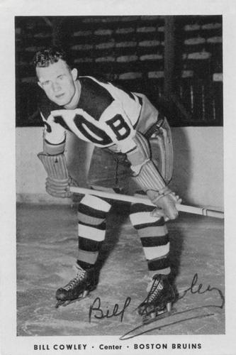 1938-39 Larus & Brothers Boston Bruins Photos #NNO Bill Cowley Front