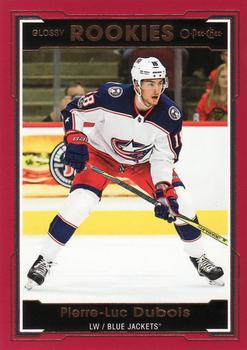 2017-18 Upper Deck - 2017-18 O-Pee-Chee Update Glossy Rookies Red Foil #R-3 Pierre-Luc Dubois Front