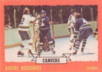 1973-74 O-Pee-Chee - Light Backs #19 Andre Boudrias Front