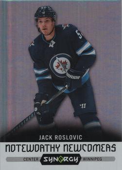 2017-18 Upper Deck Synergy - Noteworthy Newcomers #NN-6 Jack Roslovic Front
