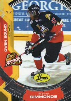 2006-07 Extreme Owen Sound Attack (OHL) #13 Wayne Simmonds Front