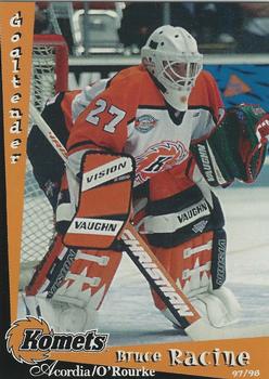1997-98 Fort Wayne Komets (IHL) #4 Bruce Racine Front