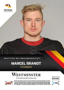 2017-18 Playercards (DEL) - DEB #DEL-NM03 Marcel Brandt Back