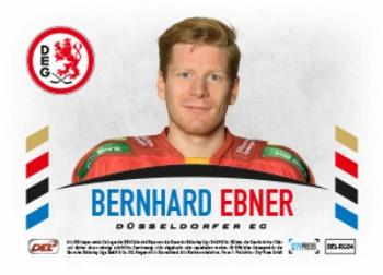 2017-18 Playercards (DEL) - Rearguards #DEL-RG04 Bernhard Ebner Back