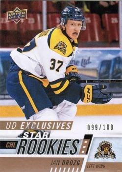 2017-18 Upper Deck CHL - UD Exclusives #333 Jan Drozg Front