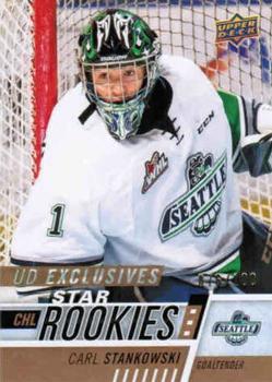 2017-18 Upper Deck CHL - UD Exclusives #361 Carl Stankowski Front