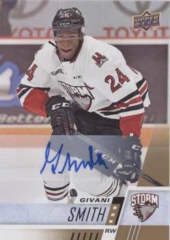 2017-18 Upper Deck CHL - Autographs #71 Givani Smith Front