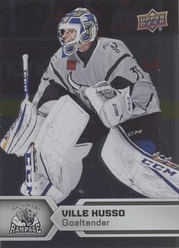 2017-18 Upper Deck AHL - Silver Foil #2 Ville Husso Front
