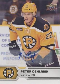 2017-18 Upper Deck AHL - Autographs #40 Peter Cehlarik Front