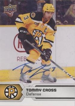 2017-18 Upper Deck AHL - Autographs #60 Tommy Cross Front