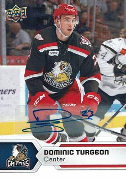 2017-18 Upper Deck AHL - Autographs #62 Dominic Turgeon Front