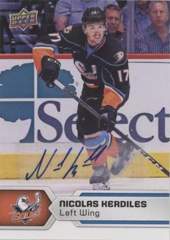 2017-18 Upper Deck AHL - Autographs #144 Nicolas Kerdiles Front