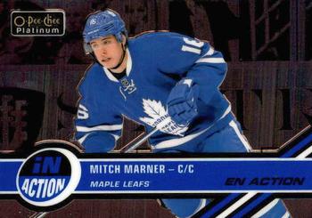 2017-18 O-Pee-Chee Platinum - In Action #IA-18 Mitch Marner Front