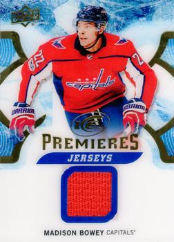 2017-18 Upper Deck Ice - Ice Premieres - Jersey #IPJ-MB Madison Bowey Front