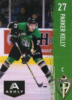 2016-17 Prince Albert Raiders (WHL) #NNO Parker Kelly Front