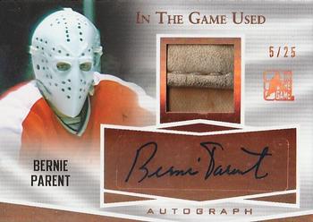 2017-18 Leaf In The Game Used - In The Game Used Auto #GUA-BP1 Bernie Parent Front