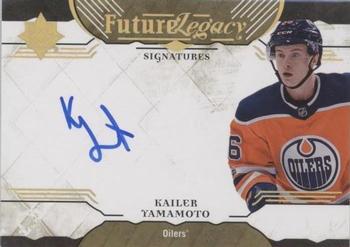 2017-18 Upper Deck Ultimate Collection - Future Legacy Signatures #FLS-KY Kailer Yamamoto Front
