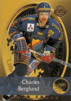 1994-95 Leaf Elit Set (Swedish) - Gold #3 Charles Berglund Front