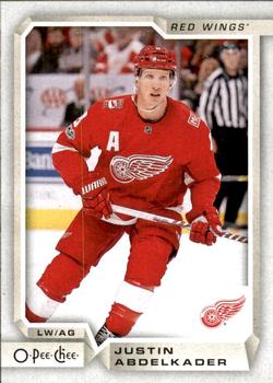 2018-19 O-Pee-Chee #406 Justin Abdelkader Front