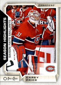 2018-19 O-Pee-Chee #558 Carey Price Front