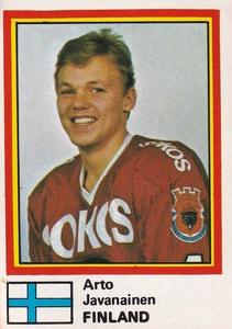 1981 Semic Hockey VM (Swedish) Stickers #33 Arto Javanainen Front