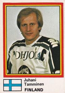 1981 Semic Hockey VM (Swedish) Stickers #34 Juhani Tamminen Front