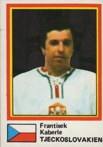 1981 Semic Hockey VM (Swedish) Stickers #58 Frantisek Kaberle Front