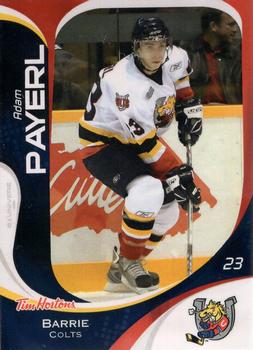 2007-08 Extreme Tim Hortons Barrie Colts (OHL) #NNO Adam Payerl Front
