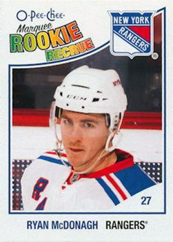 2011-12 O-Pee-Chee - 2010-11 O-Pee-Chee Rookie Update Blank Back #NNO Ryan McDonagh Front