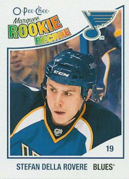 2011-12 O-Pee-Chee - 2010-11 O-Pee-Chee Rookie Update Blank Back #NNO Stefan Della Rovere Front