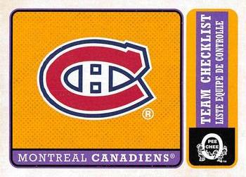 2018-19 O-Pee-Chee - Retro #566 Montreal Canadiens Front