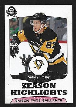 2018-19 O-Pee-Chee - Retro Black #559 Sidney Crosby Front