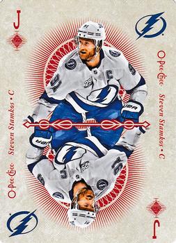 2018-19 O-Pee-Chee - Playing Cards #J♦ Steven Stamkos Front