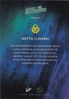 2018-19 Cardset Finland - Super Scorers #SS 9 Arttu Ilomäki Back