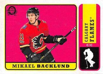 2018-19 O-Pee-Chee - Retro Blank Back #143 Mikael Backlund Front