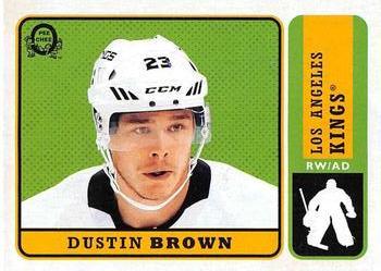 2018-19 O-Pee-Chee - Retro Blank Back #448 Dustin Brown Front