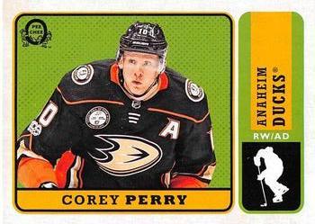 2018-19 O-Pee-Chee - Retro Blank Back #490 Corey Perry Front
