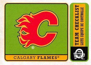 2018-19 O-Pee-Chee - Retro Blank Back #588 Calgary Flames Front