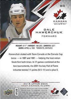 2018 Upper Deck Team Canada Juniors #88 Dale Hawerchuk Back