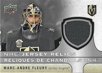 2018-19 Upper Deck Tim Hortons - NHL Jersey Relics #J-MF Marc-Andre Fleury Front