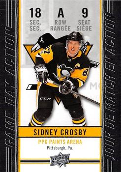 2018-19 Upper Deck Tim Hortons - Game Day Action #GDA-9 Sidney Crosby Front