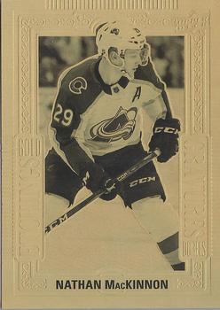 2018-19 Upper Deck Tim Hortons - Gold Etchings #GE-9 Nathan MacKinnon Front