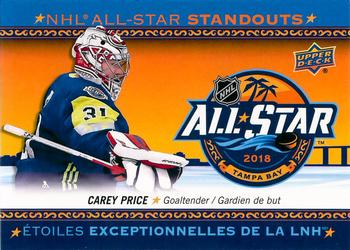 2018-19 Upper Deck Tim Hortons - NHL All-Star Standouts #AS-5 Carey Price Front