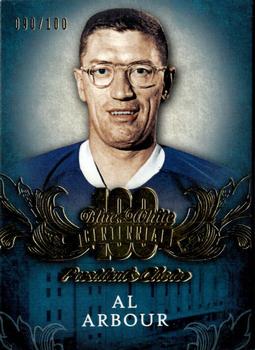 2016 President's Choice Blue and White Centennial #2 Al Arbour Front