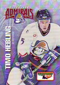 2001-02 Keebler Milwaukee Admirals (AHL) #NNO Timo Helbling Front