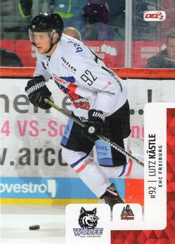 2017-18 Playercards (DEL2) #181 Lutz Kastle Front