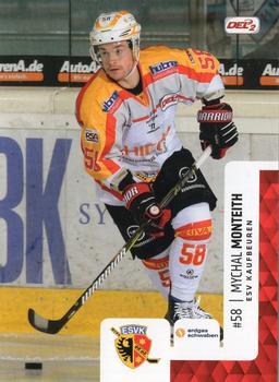 2017-18 Playercards (DEL2) #192 Mychal Monteith Front