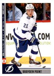 2018-19 Panini Stickers #228 Brayden Point Front